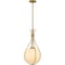 Quoizel Pendant Mid Pendant Led Light Aged Brass QP6216AB - alternate 1